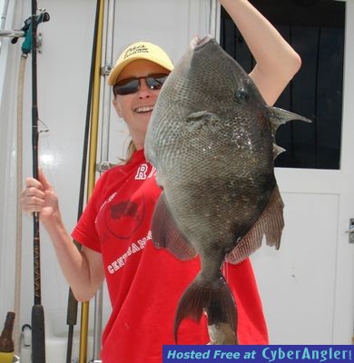 Triggerfish fishing Alabama