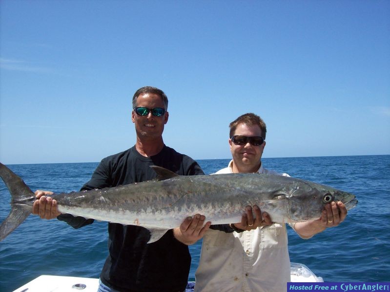 King fish on the Charter Boat Gulf Grouper