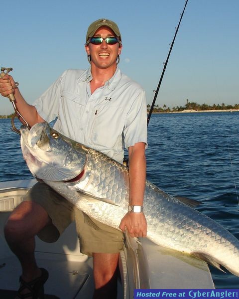 CHRIS mAYNARD'S FIRST TARPON